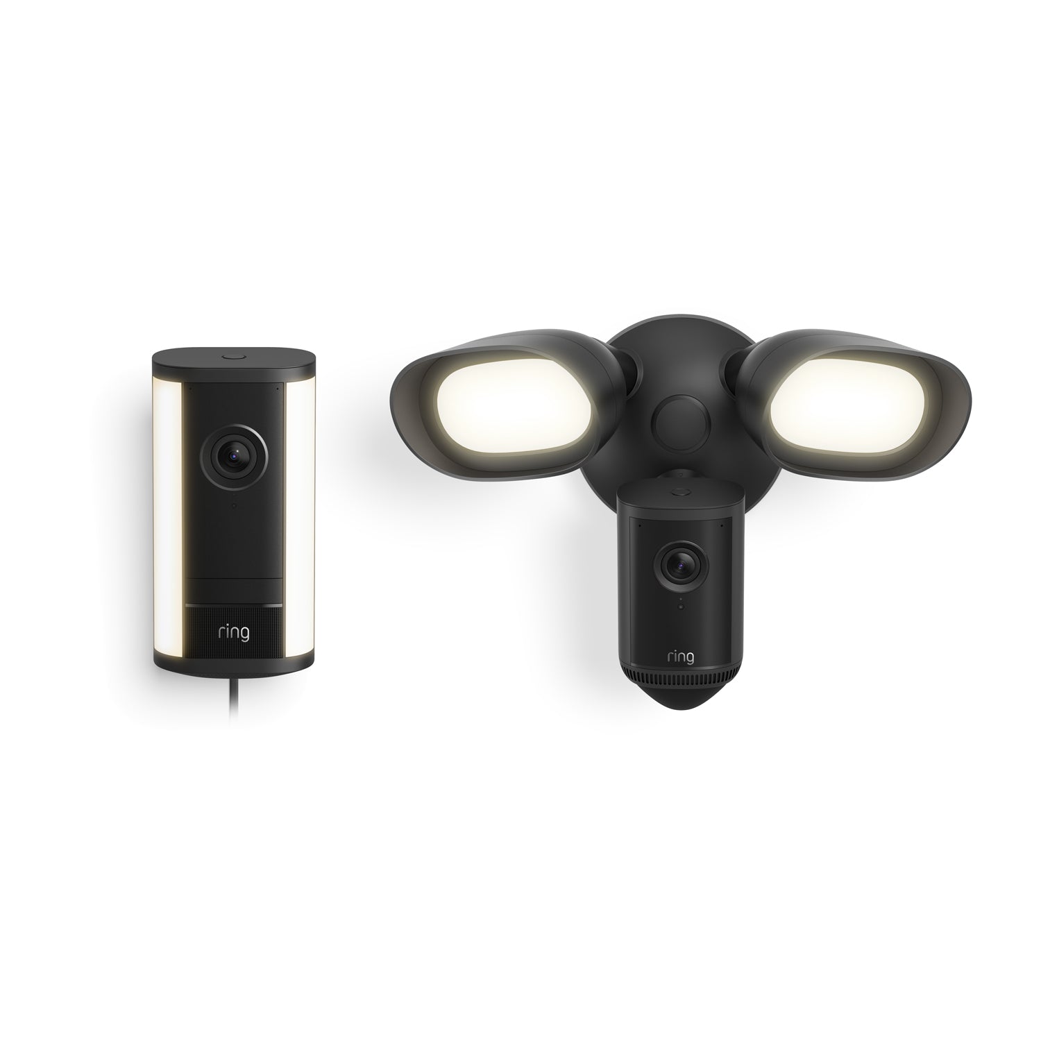Spotlight Cam Pro, Plug-in (2nd Gen) + Floodlight Cam Pro (2nd Gen)