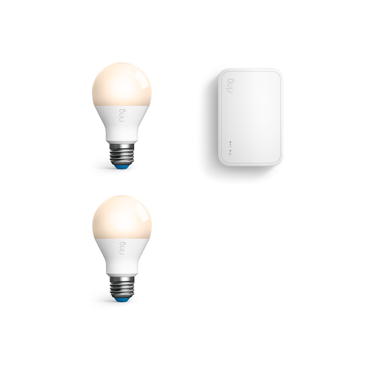 Smart Lighting A19 Smart LED Bulb 2-Pack + Bridge (2nd Gen)