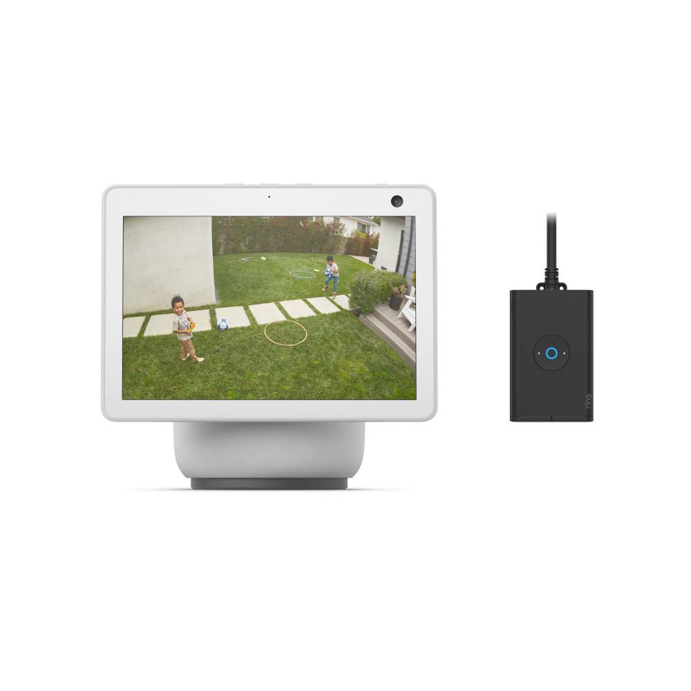 Echo Show 10 + Outdoor Smart Plug