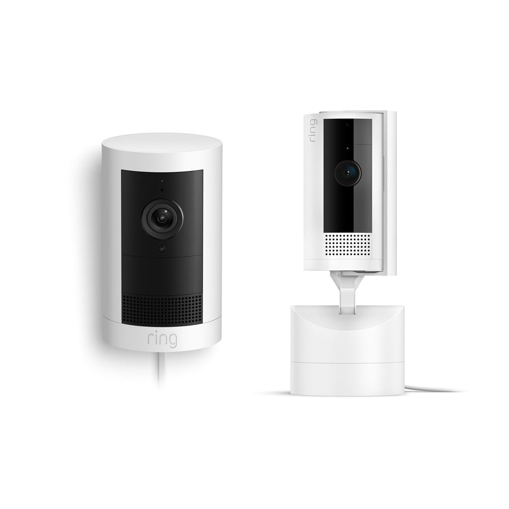 Outdoor Cam Plus Plug-In + Pan-Tilt Indoor Cam