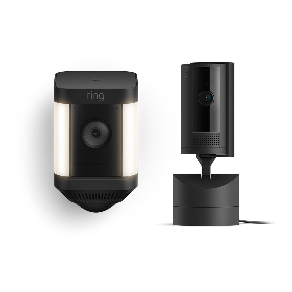 Pan-Tilt Indoor Cam + Spotlight Cam Plus Plug-In
