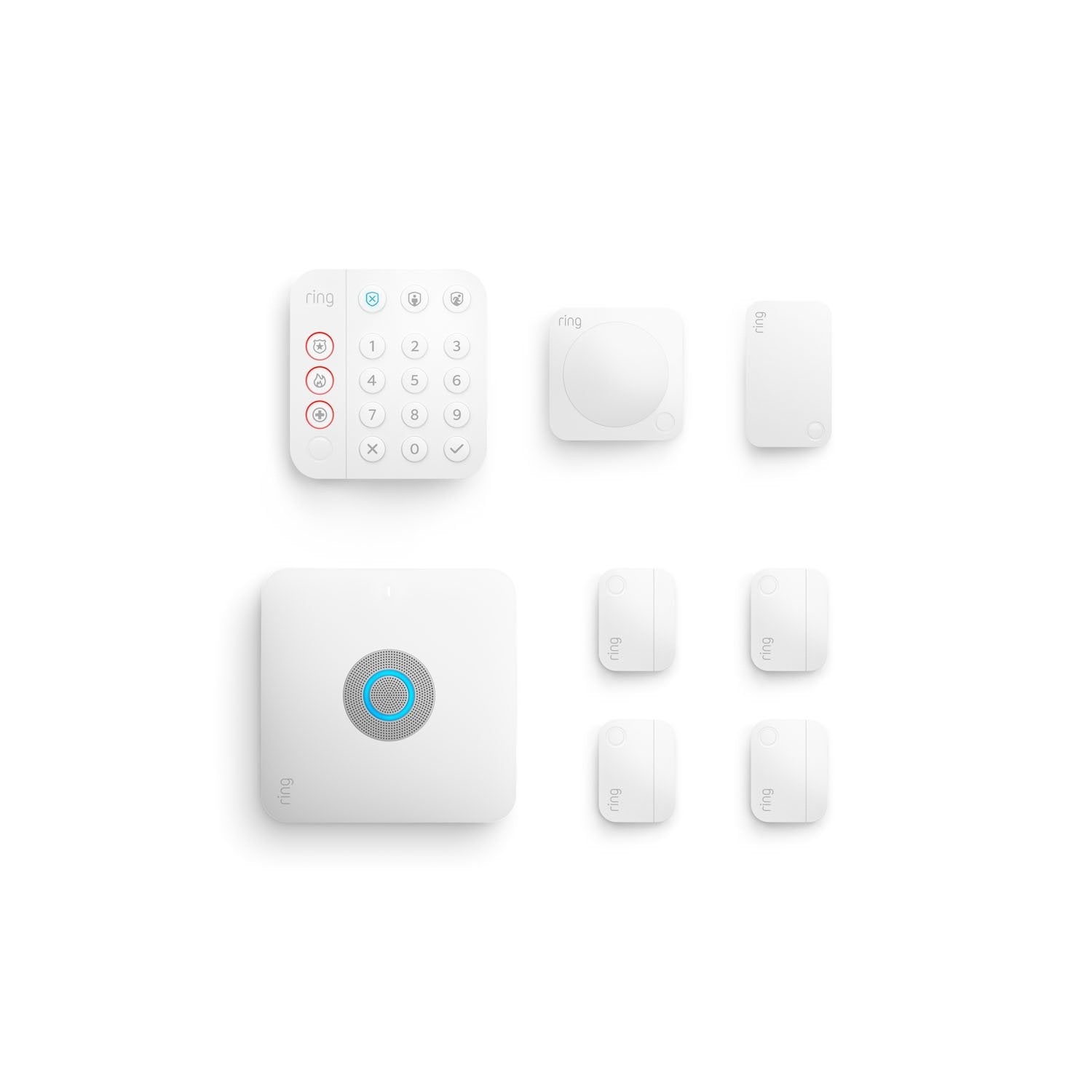 Alarm Pro Security Kit, 8-Piece (with built-in eero Wi-Fi 6 router)