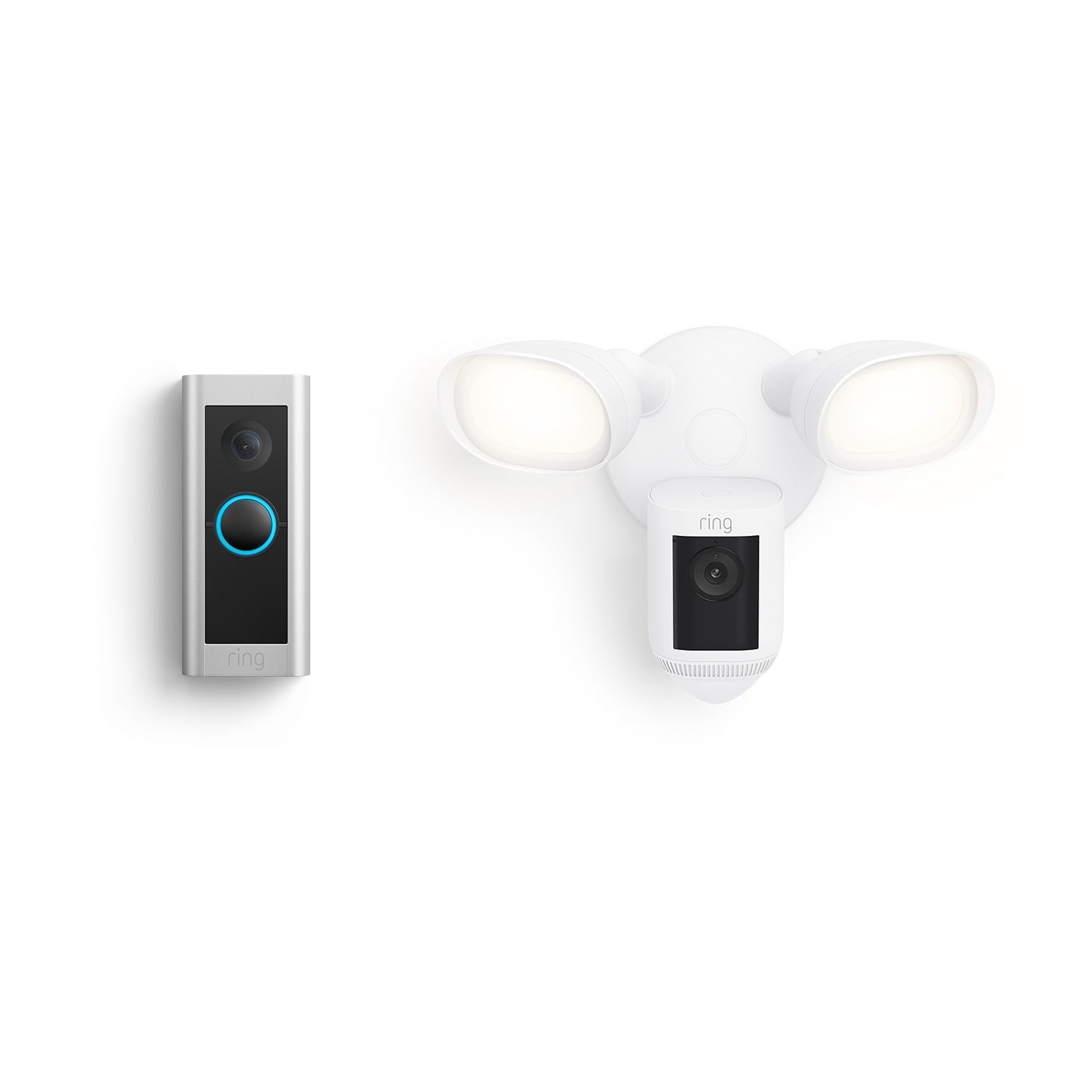 Connected Deluxe Kit (Wired Doorbell Pro (Video Doorbell Pro 2) + Floodlight Cam Wired Pro)