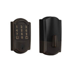 Schlage Encode Smart WiFi Deadbolt with Camelot Trim (for Works with Ring Video Doorbells and Cameras)
